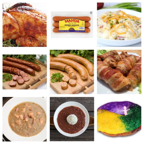 NolaCajun Louisiana Lagniappe Sampler Box Louisiana Cajun Gift Sampler New Orleans