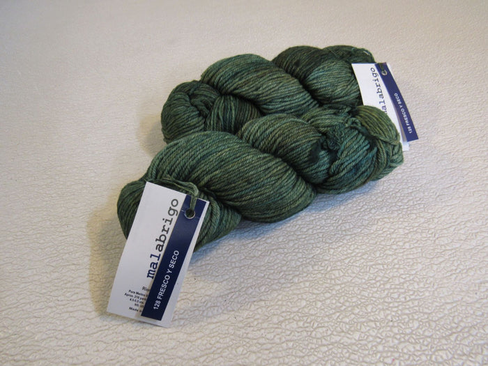 Malabrigo-Rios-Yarn-Fresco-Y-Seco-2-Skeins-210-Yards-Each-Green-182 2