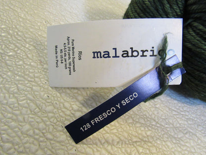 Malabrigo-Rios-Yarn-Fresco-Y-Seco-2-Skeins-210-Yards-Each-Green-182 5