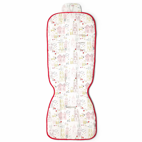 Mamas & Papas Reversible Cotton Stroller Liner - Home Sweet Home