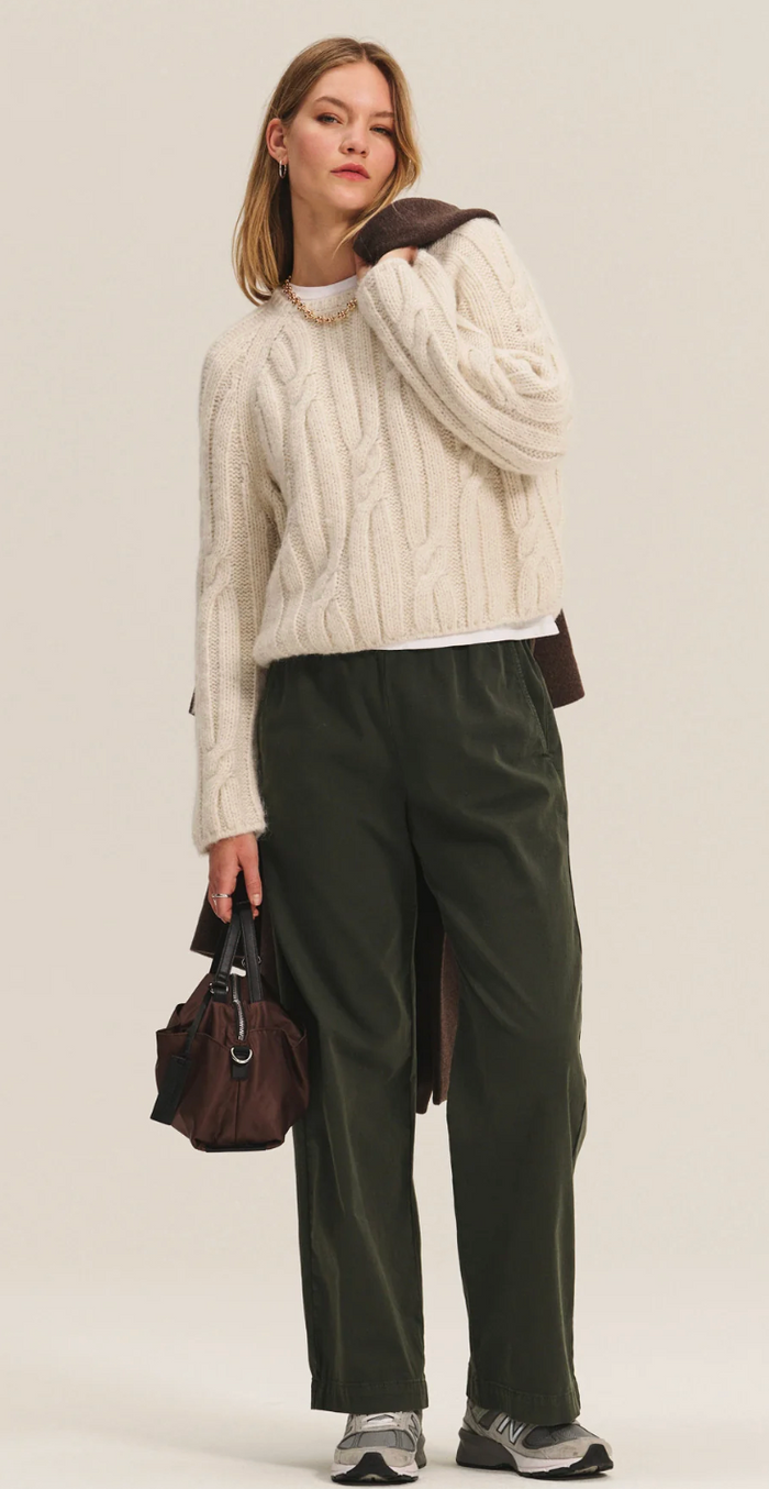 MARINA SWEATER IN IVORY