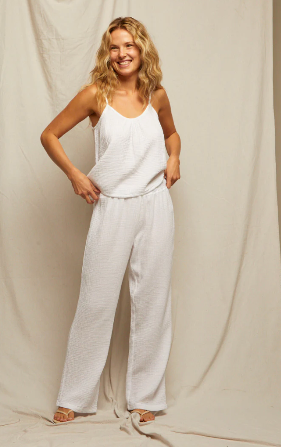 MARLO COTTON GAUZE TANK