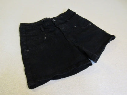 Massimo-Denim-High-Rise-Short-Black-Cotton-Spandex-Female-Size-8-640 1