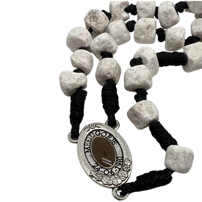Rosary with Relic Rocks from The Holy Ground of Medjugorje - Blessed By Pope | Catholically