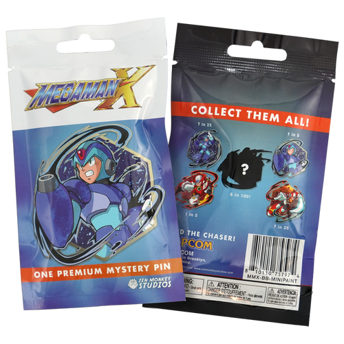 Mega Man X - Mini Painterly Blind Bag Pin Series