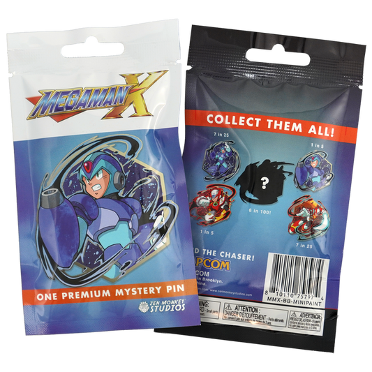 Mega Man X - Mini Painterly Blind Bag Pin Series