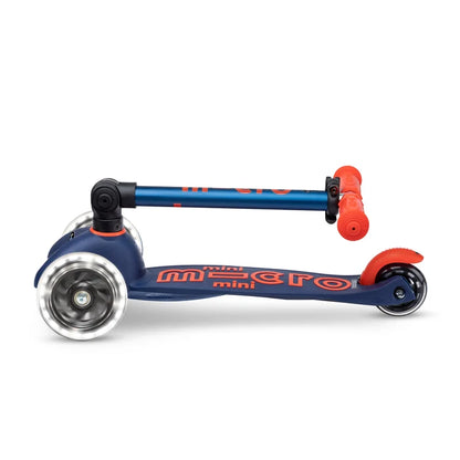Micro Kickboard Mini LED Foldable Scooter