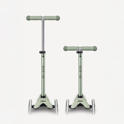 Micro Kickboard Mini Rock & Go LED - Olive Sage