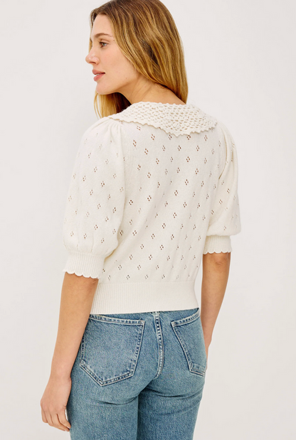 MINDY SWEATER IN IVORY
