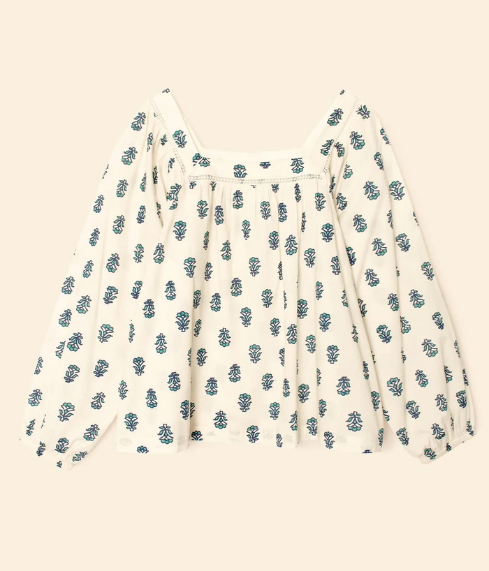 MIRA TOP IN CLOVER STAMP