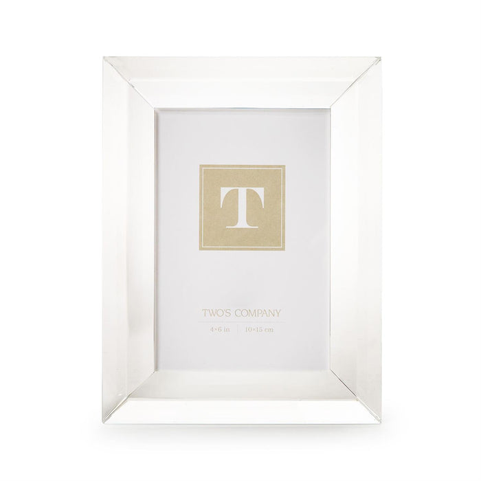 Clear crystal picture frame