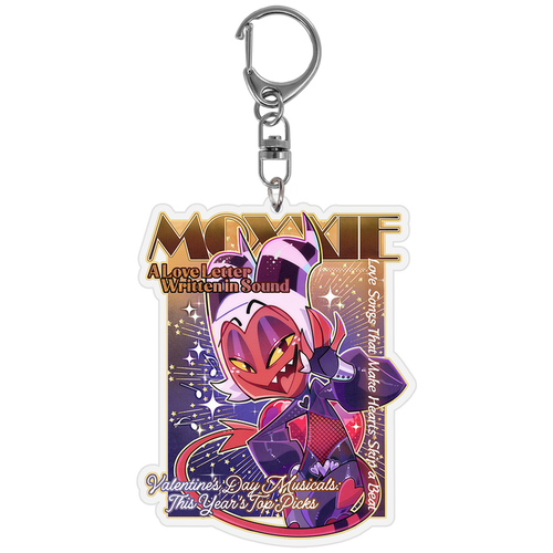 Moxxie - Key To My Heart Keychain *LAST CHANCE*