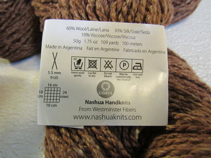 Nasha-Handknits-Isabella-Yarn-Andalusite-6-Balls-1-Skein-109-Yards-Each-Brown-174 6