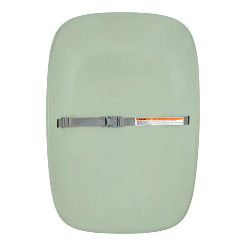 Nattou Softy Changing Pad w/ Belt - Sage Green