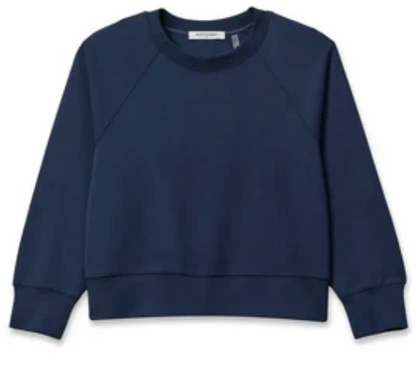 NELL TRAVEL CREW NECK IN NAVY