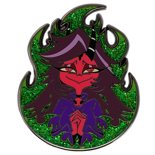 Nightmare Tilla - Glitter Enamel Pin *LIMITED STOCK*