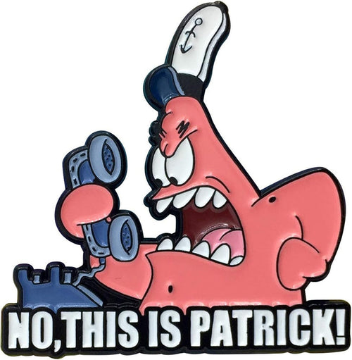 No, This Is Patrick! - Spongebob Squarepants Pin