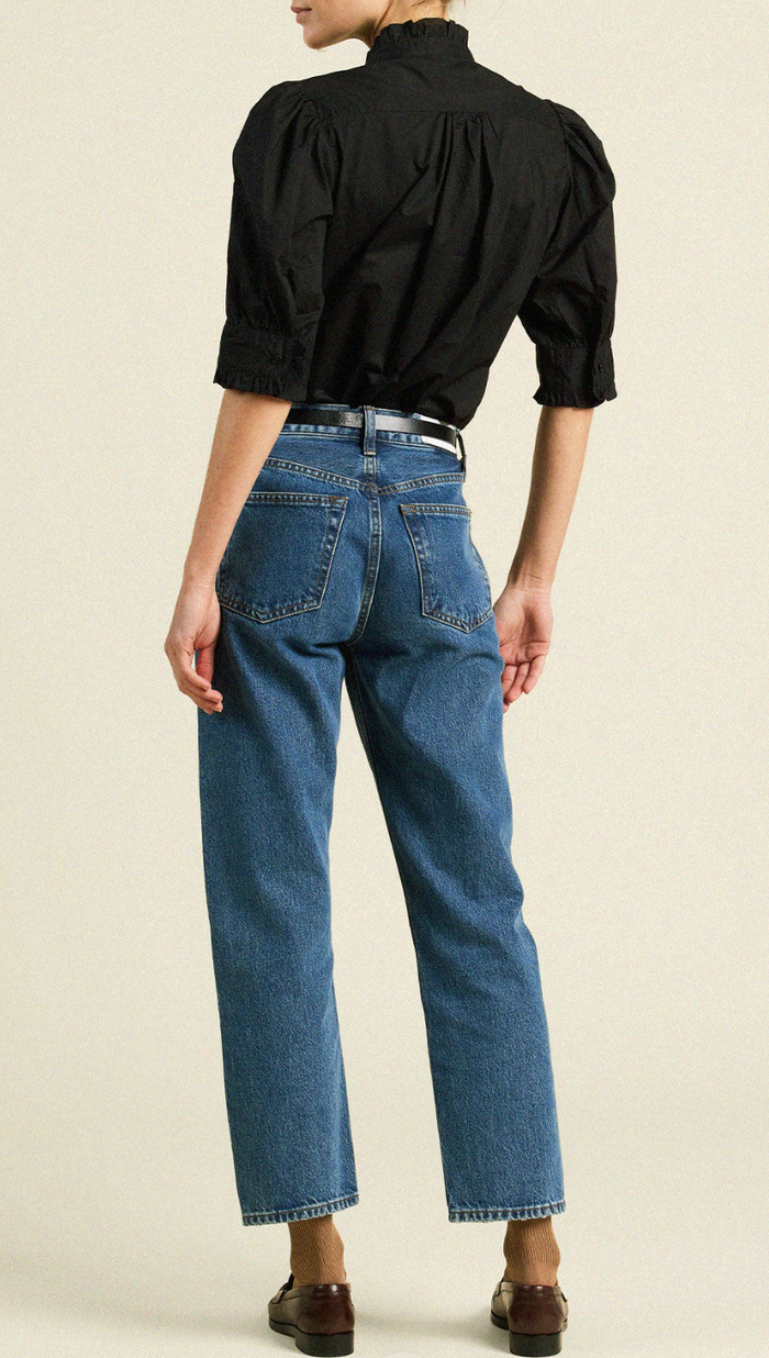 NOAH BLOUSE IN BLACK
