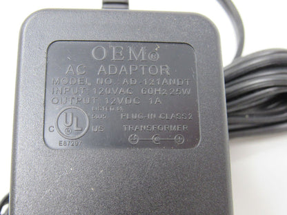 OEM-AC-Adapter-Output-12VDC-Input-120VAC-60Hz-25W-1A-AD-121ANDT-286 5
