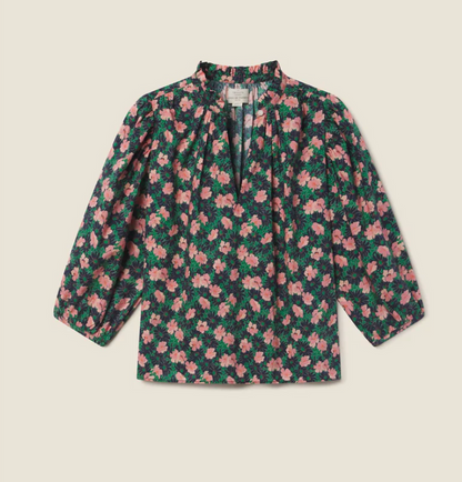 ORLY BLOUSE IN PETUNIA