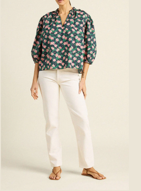ORLY BLOUSE IN PETUNIA