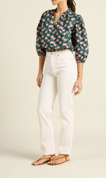 ORLY BLOUSE IN PETUNIA