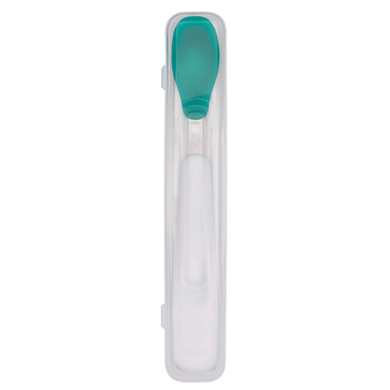 OXO On-The-Go Feeding Spoon - Teal-4