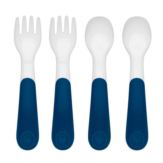 OXO Tot Fork and Spoon Training Set - Navy_thumb1_thumb2