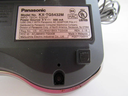 Panasonic-Cordless-Phone-Aswering-Machine-Charging-Base-KX-TG5432-350 6