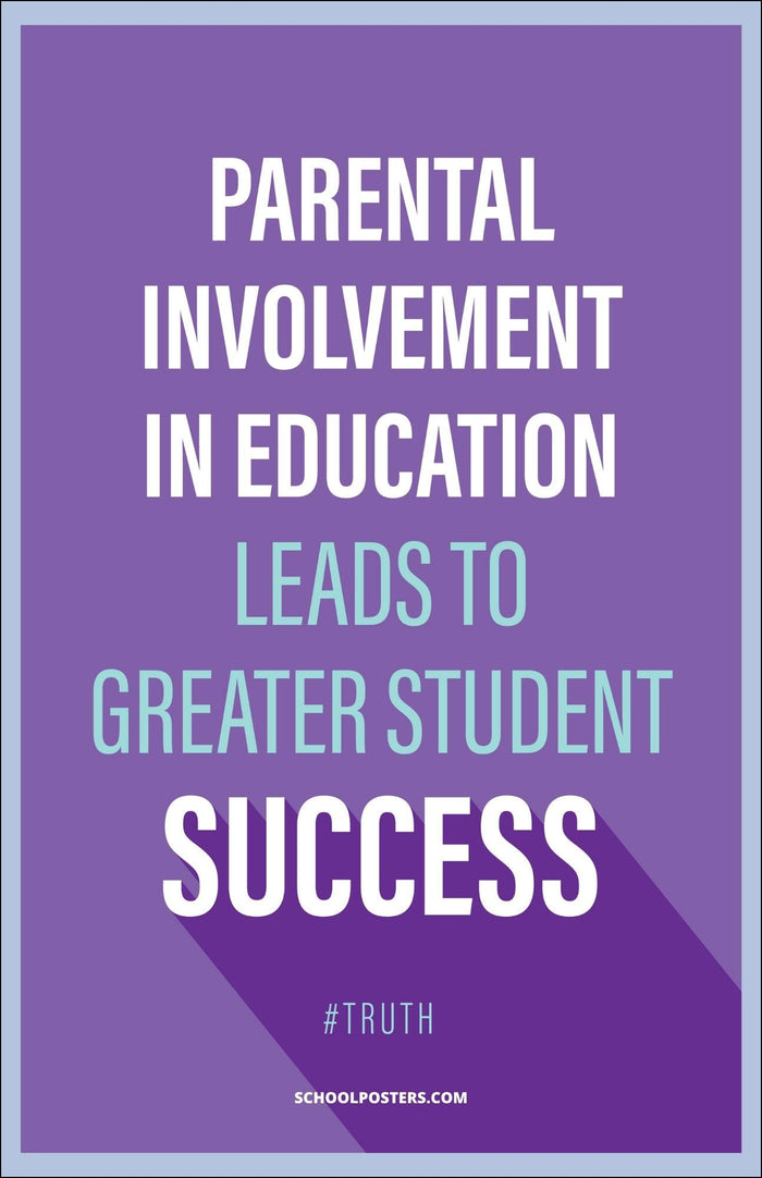 Parent Involvement Poster