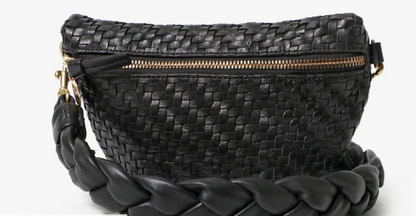 Petite Fanny - Woven Zig Zag in Black