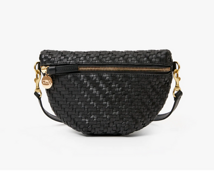 Petite Fanny - Woven Zig Zag in Black