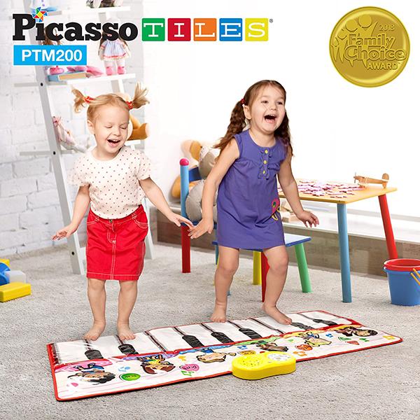 PicassoTiles PicassoTiles PTM200 Portable Large Piano Keyboard