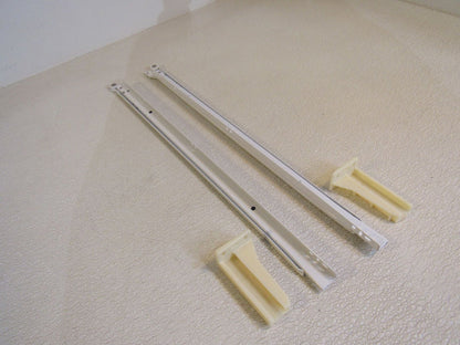 Professional-Drawer-Slides-With-Mounting-Bracket-White-6-pc-Set-25-lb-654 1