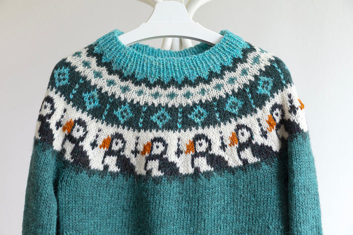 Puffin Lopapeysa — Knitting Kit