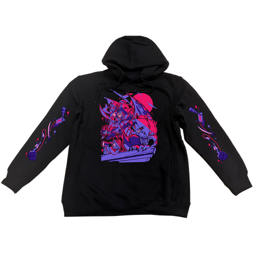 Pullover Hoodie - Blitz's Ship w/Printed Sleeves *LIMITED STOCK*