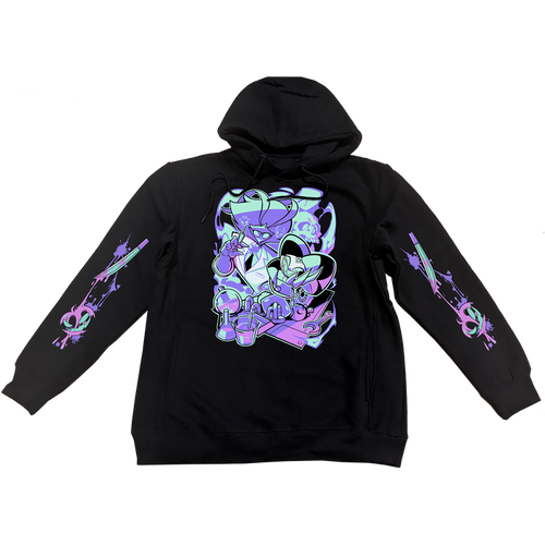 Pullover Hoodie - Ozzie Halloween Slasher w/Printed Sleeves *LAST ONE*