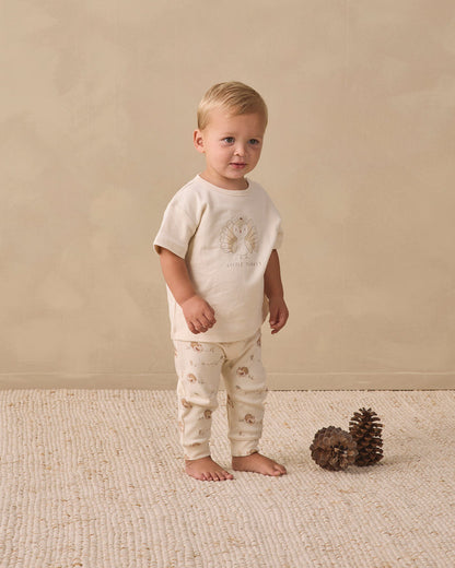 Quincy Mae Boxy Tee - Little Turkey