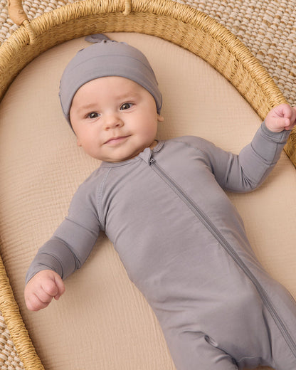 Quincy Mae Knotted Baby Hat - Cloud