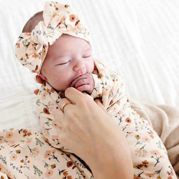 Rachel Newborn Headband Bundle (Gown)