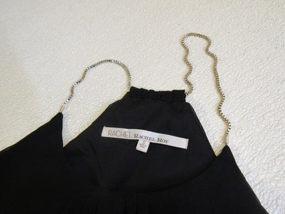 Rachel-Roy-Sleeveless-Casual-Blouse-Black-Size-S-Female-Adult-402 5