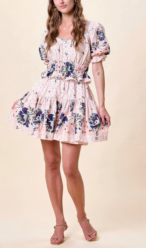 REBECCA TOP IN LIORA PRINT