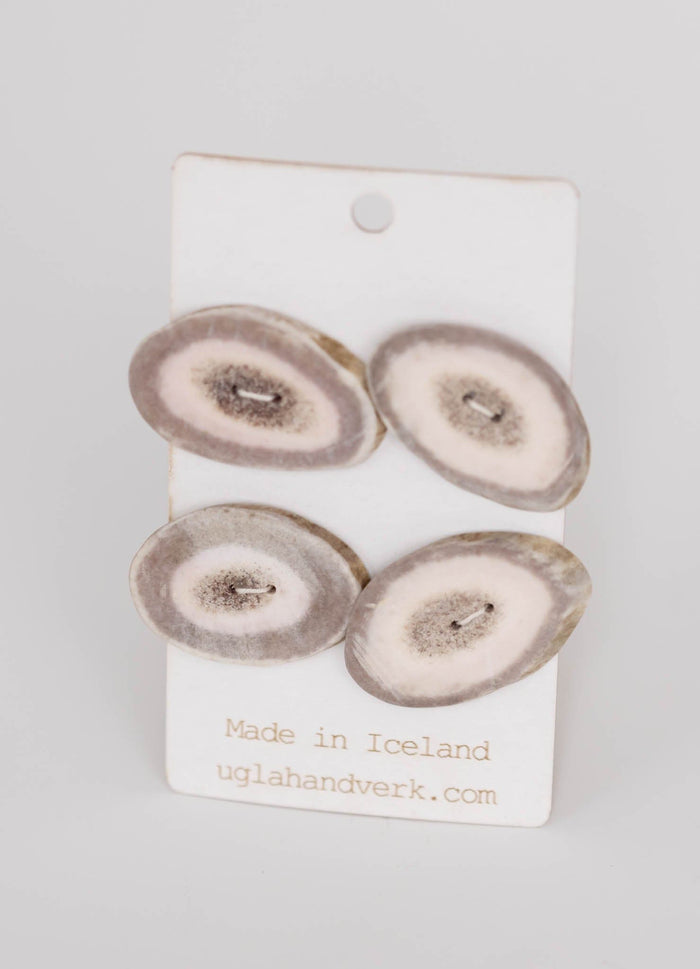 Reindeer Antler Buttons