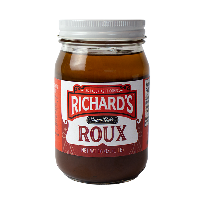 NolaCajun Richard's Cajun Roux Louisiana Dark Roux Base for Gumbo and Stew