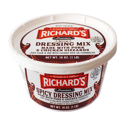 NolaCajun Richards Spicy Rice Dressing Mix Louisiana Cajun
