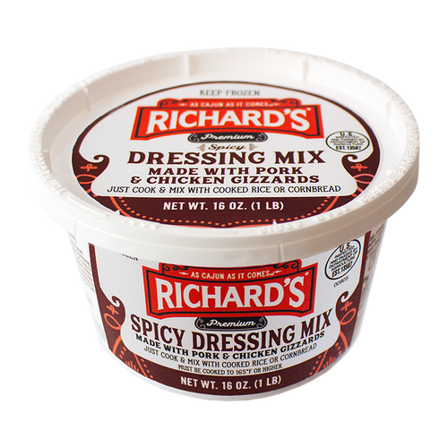 NolaCajun Richards Spicy Rice Dressing Mix Louisiana Cajun