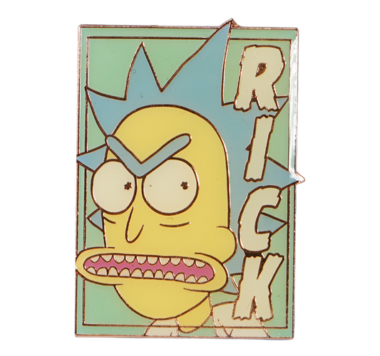 Rick and Morty: Pastel Rick Pin *LAST CHANCE*