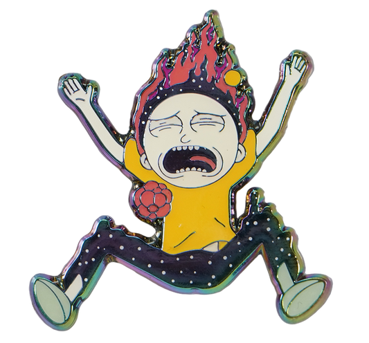 Rick and Morty: Rick Falling Rain Pin *LAST CHANCE*