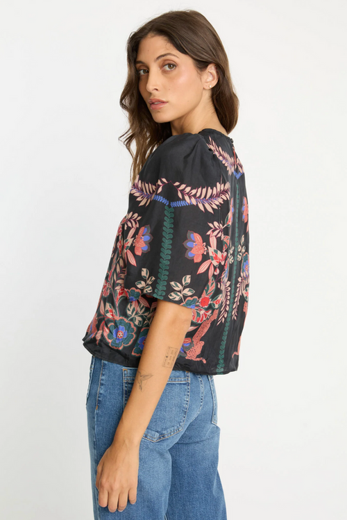 ROBINE TOP IN ZULU PRINCE CHEETAH