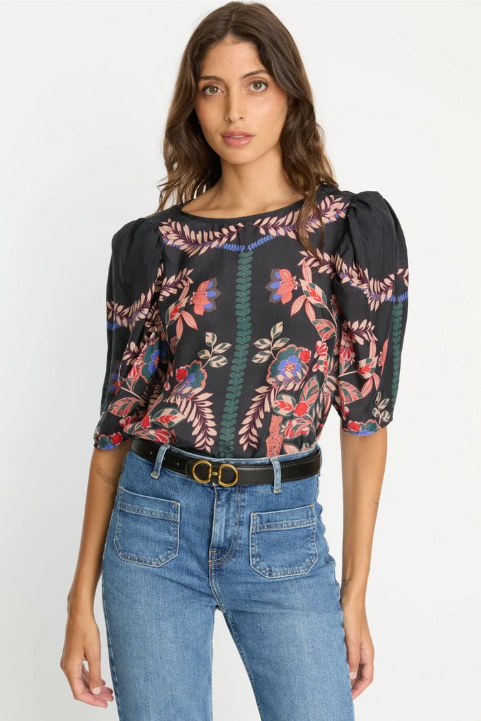 ROBINE TOP IN ZULU PRINCE CHEETAH
